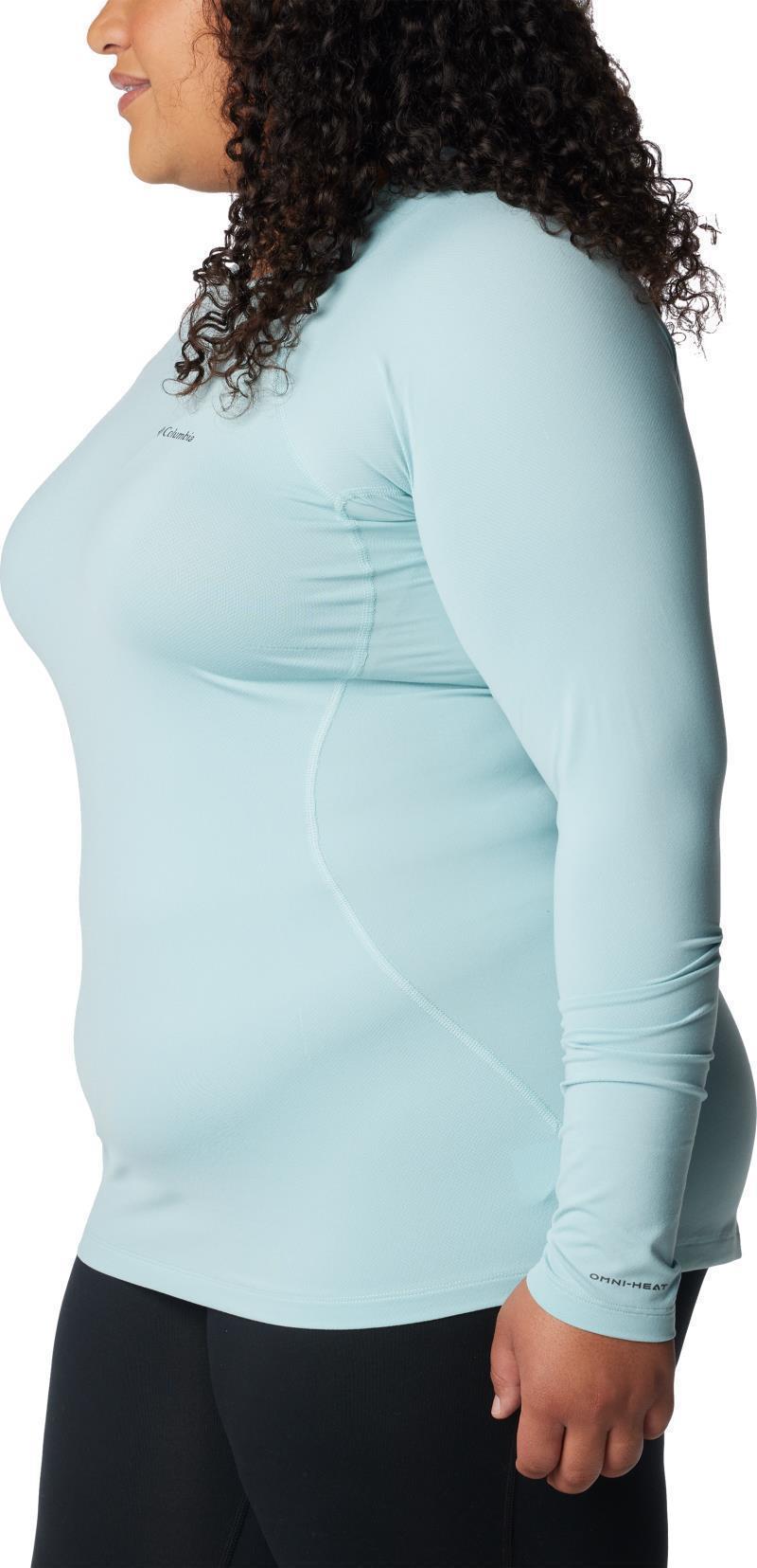Midweight Stretch LS Top - Plus - Womens - Aqua Haze 3