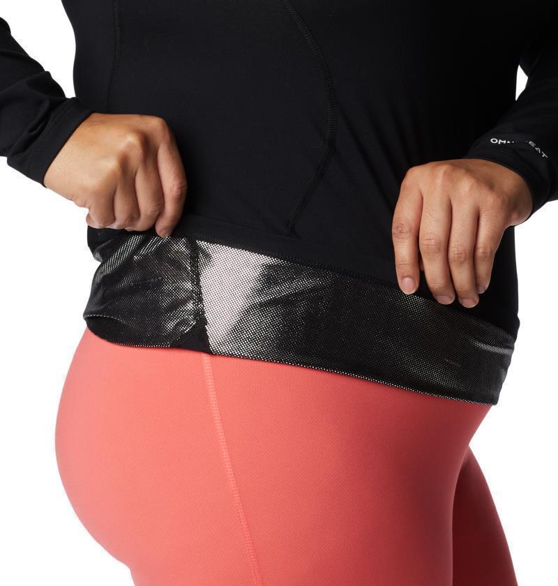 Midweight Stretch LS Top - Plus - Womens - Black 4