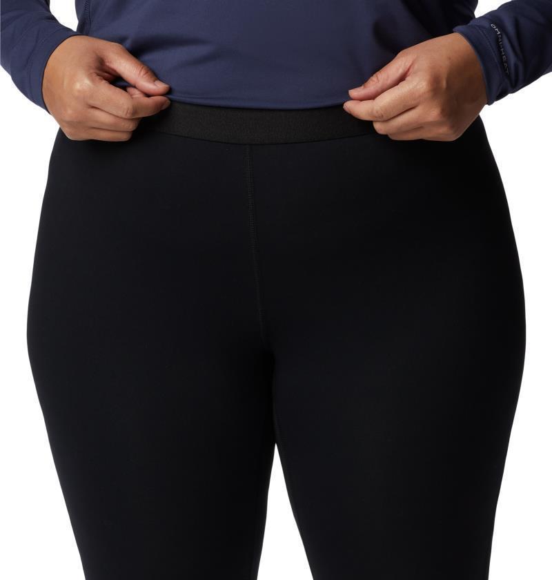 Midweight Stretch Tights - Plus - Womens - Black 4