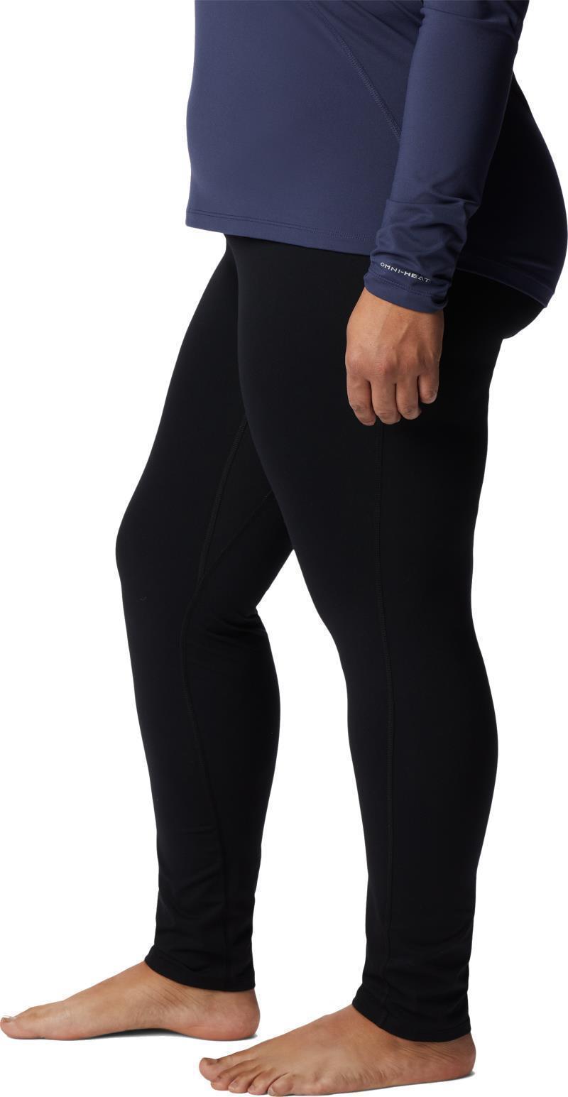 Midweight Stretch Tights - Plus - Womens - Black 2