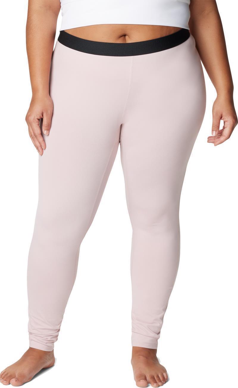 Midweight Stretch Tights - Plus - Womens - Dusty Pink 1