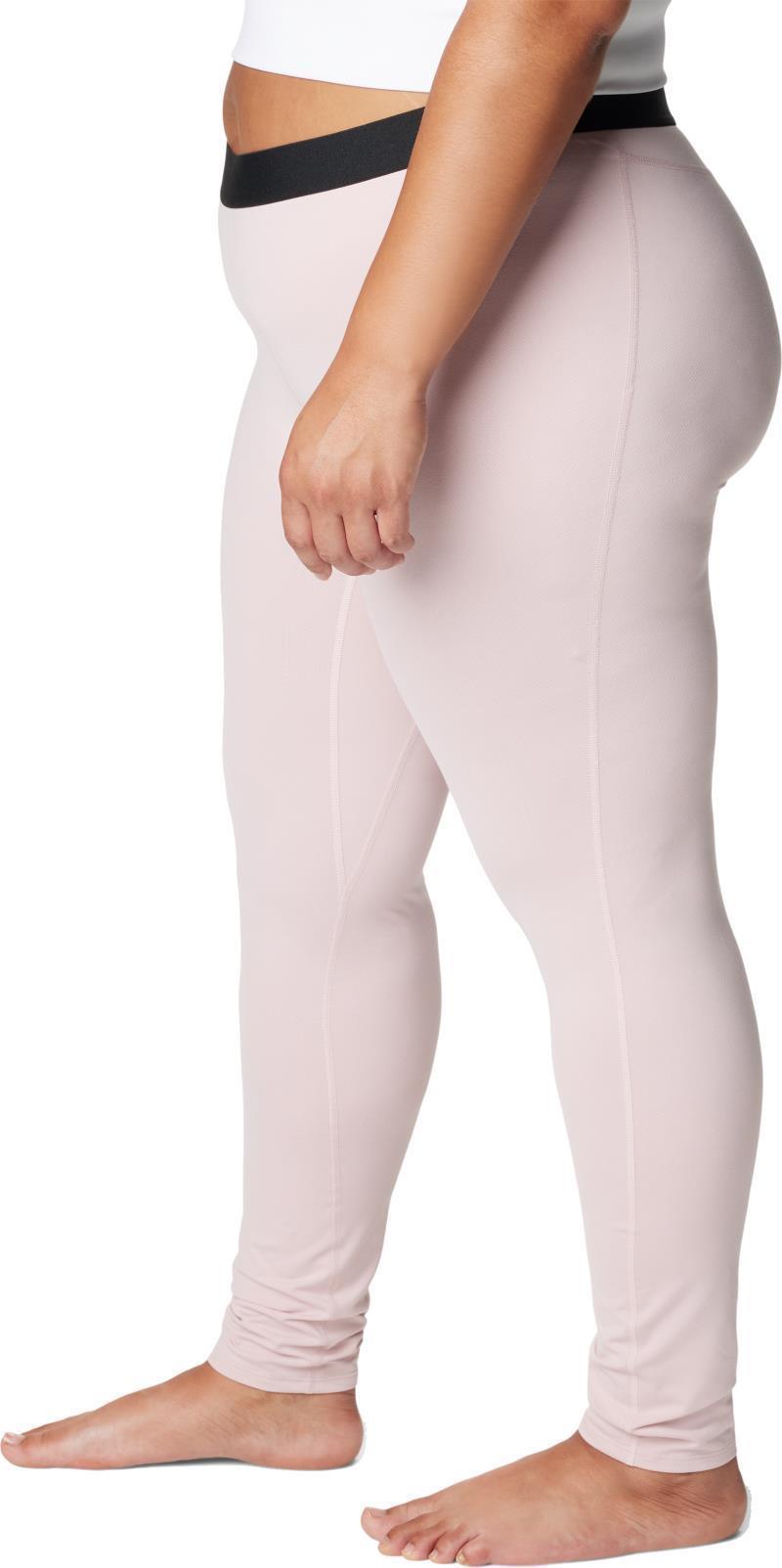 Midweight Stretch Tights - Plus - Womens - Dusty Pink 3