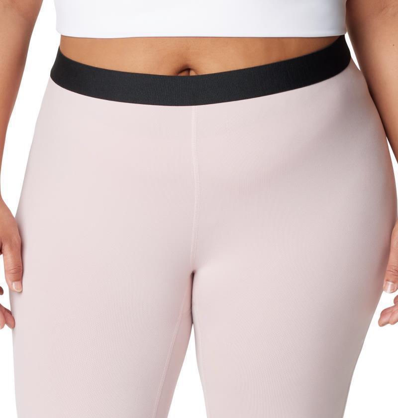 Midweight Stretch Tights - Plus - Womens - Dusty Pink 4