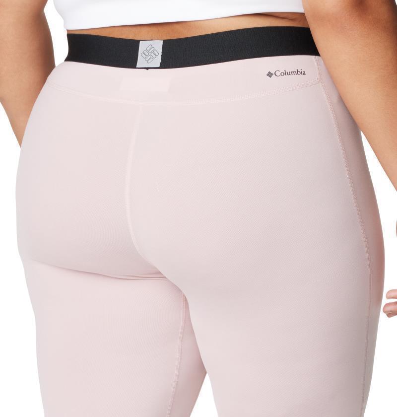 Midweight Stretch Tights - Plus - Womens - Dusty Pink 5