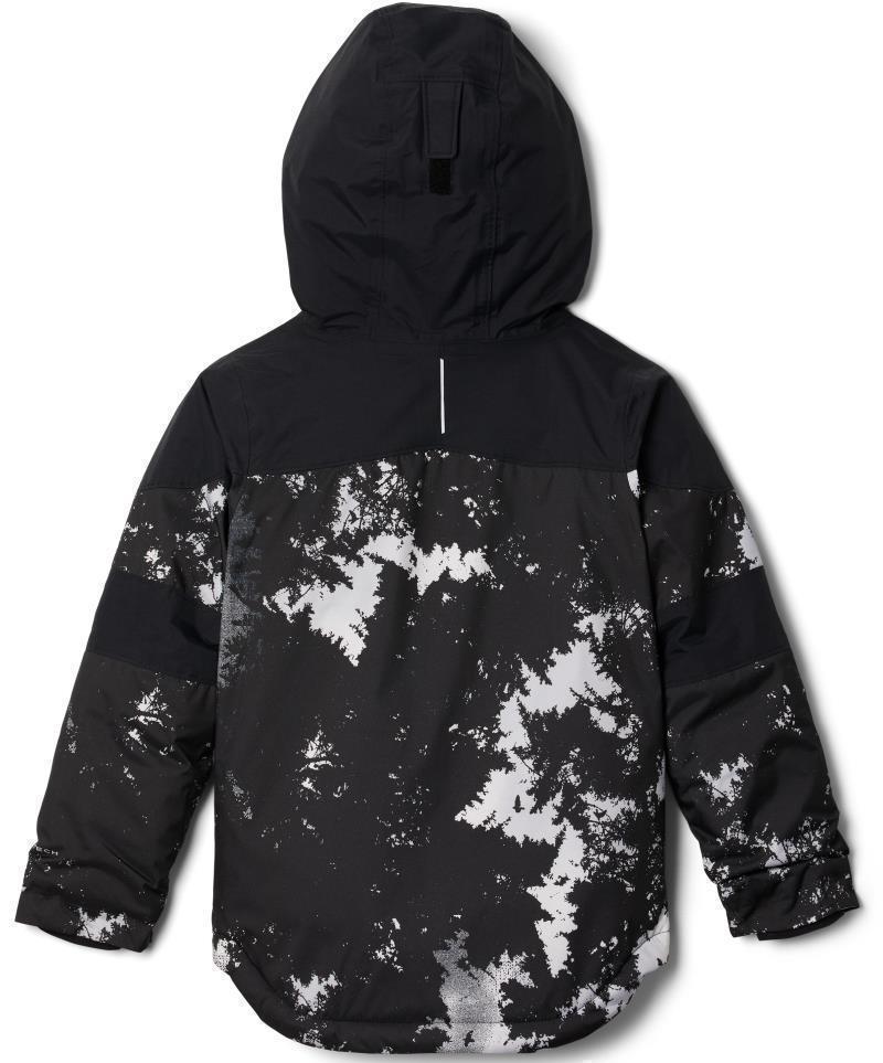 Mighty Mogul II Jacket - Youth Girls - White Lookup / Black 2