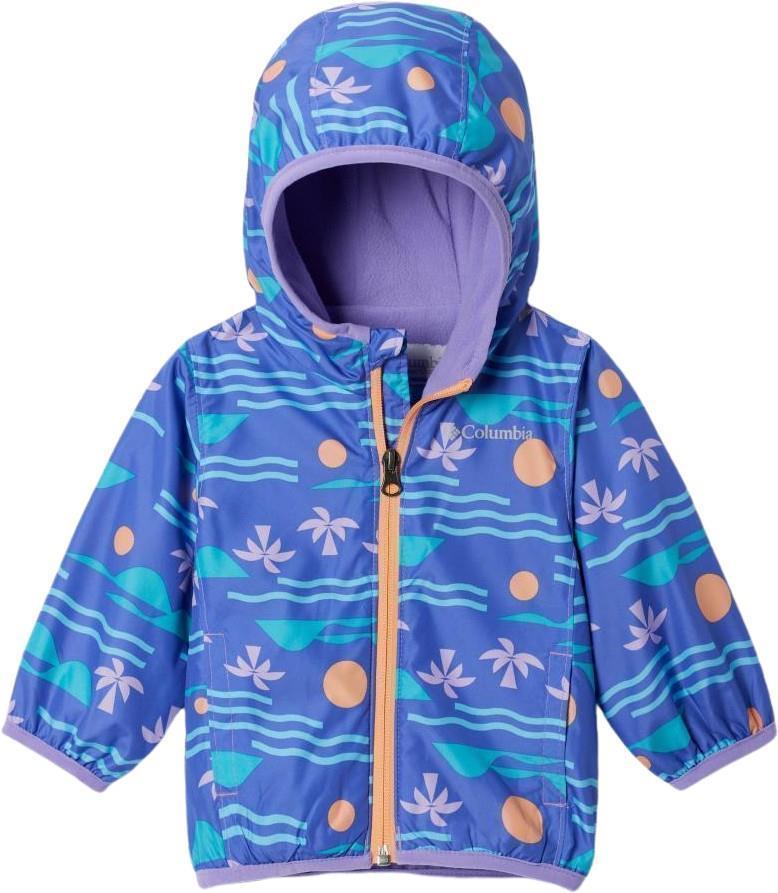 Mini Pixel Grabber II Wind Jacket - Infant - Paisley Purple Seaside 1