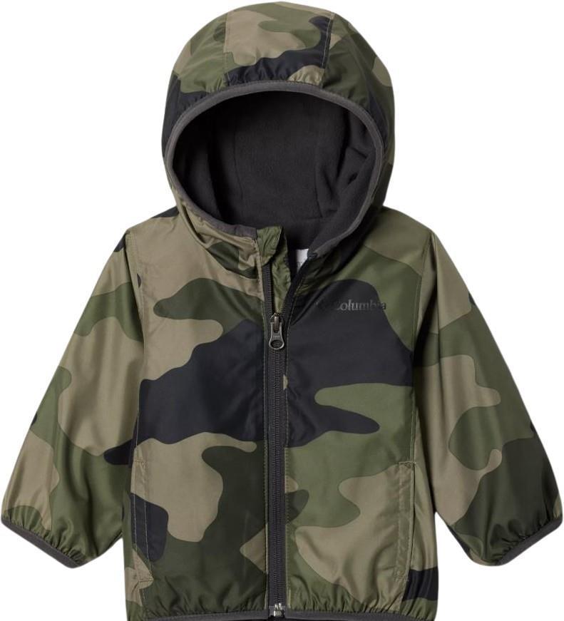 Mini Pixel Grabber II Wind Jacket - Infant - Stone Green Mod Camo 1