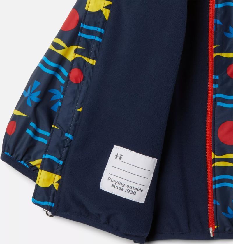 Mini Pixel Grabber II Wind Jacket - Toddler - Collegiate Navy Seaside 3