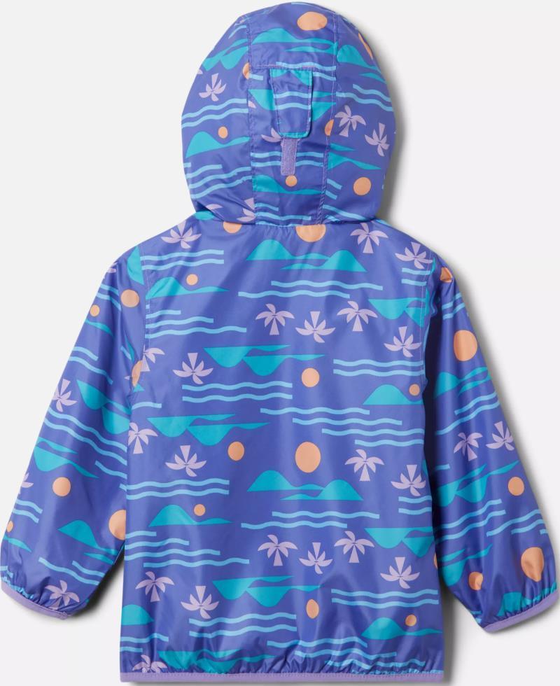 Mini Pixel Grabber II Wind Jacket - Toddler - Paisley Purple Seaside 2