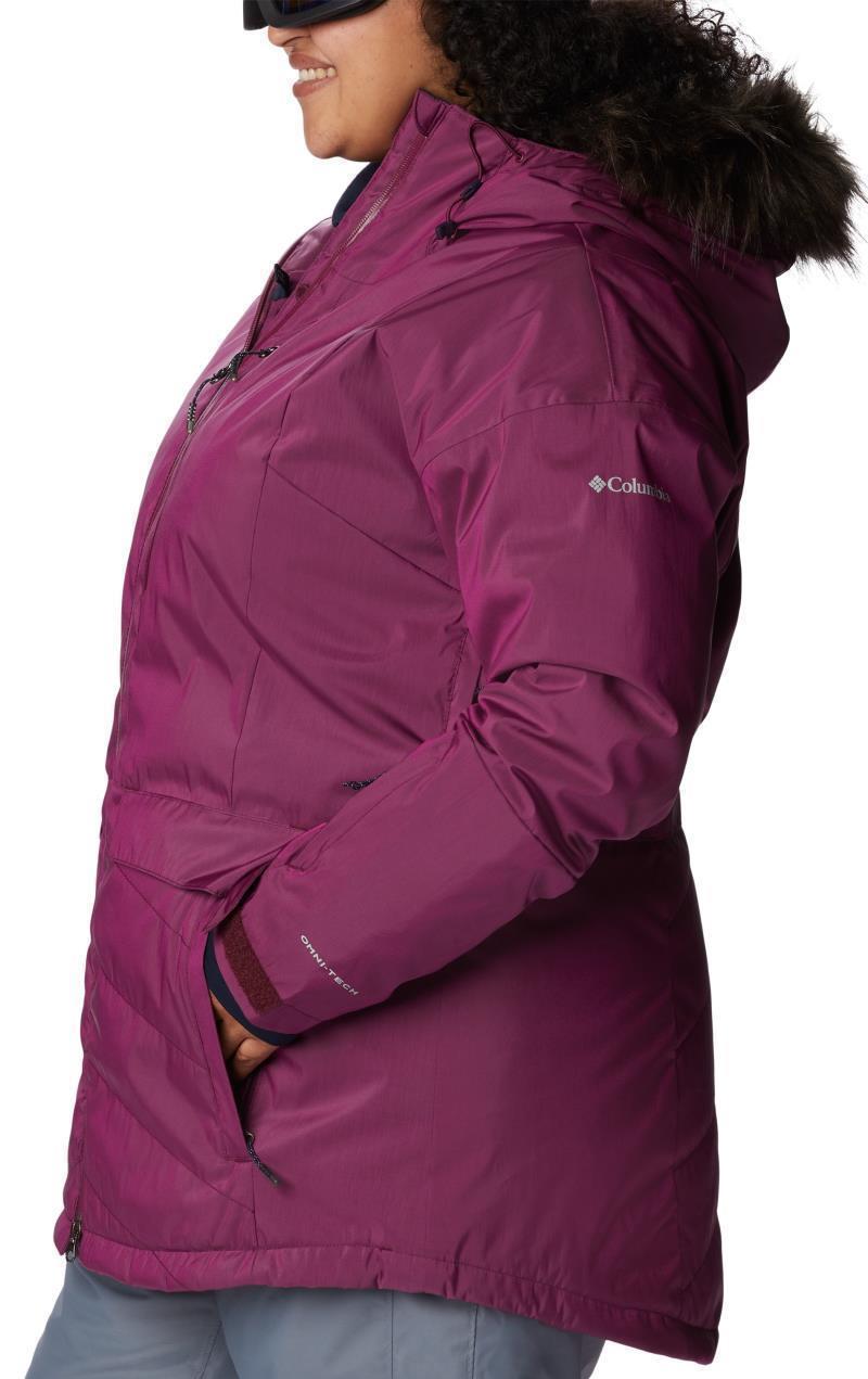 Mount Bindo II Insulated Jacket - Plus - Womens - Marionberry Sheen 3