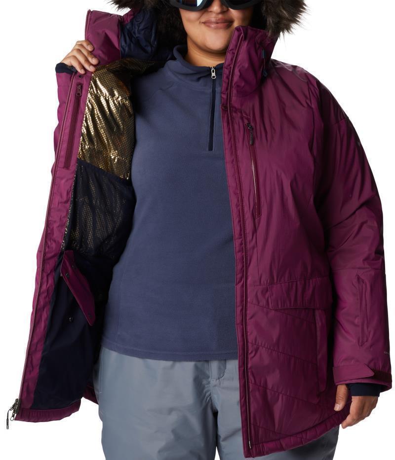 Mount Bindo II Insulated Jacket - Plus - Womens - Marionberry Sheen 4