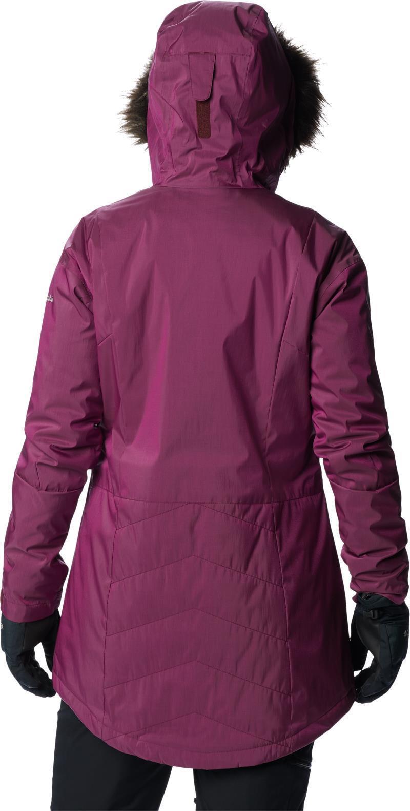 Mount Bindo II Insulated Jacket - Womens - Marionberry Sheen 2