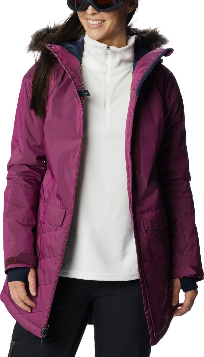 Mount Bindo II Insulated Jacket - Womens - Marionberry Sheen 4