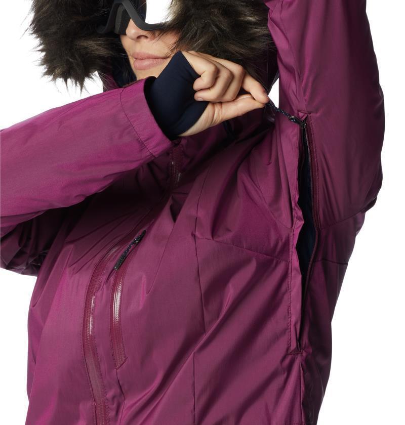 Mount Bindo II Insulated Jacket - Womens - Marionberry Sheen 8