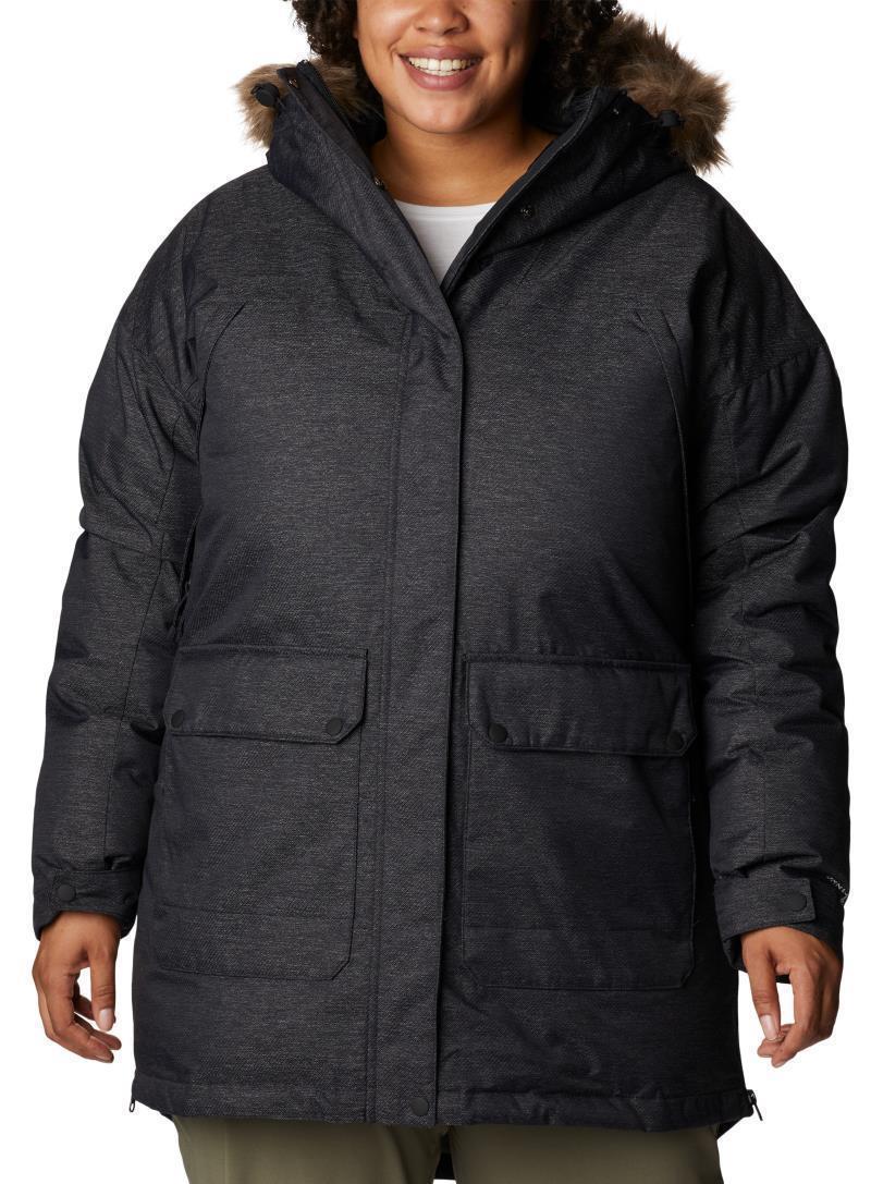 Mount SI Down Parka - Plus - Womens - Black 1