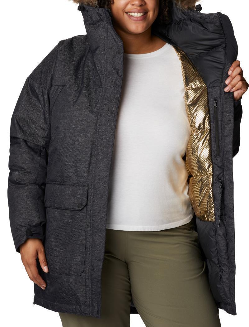 Mount SI Down Parka - Plus - Womens - Black 3