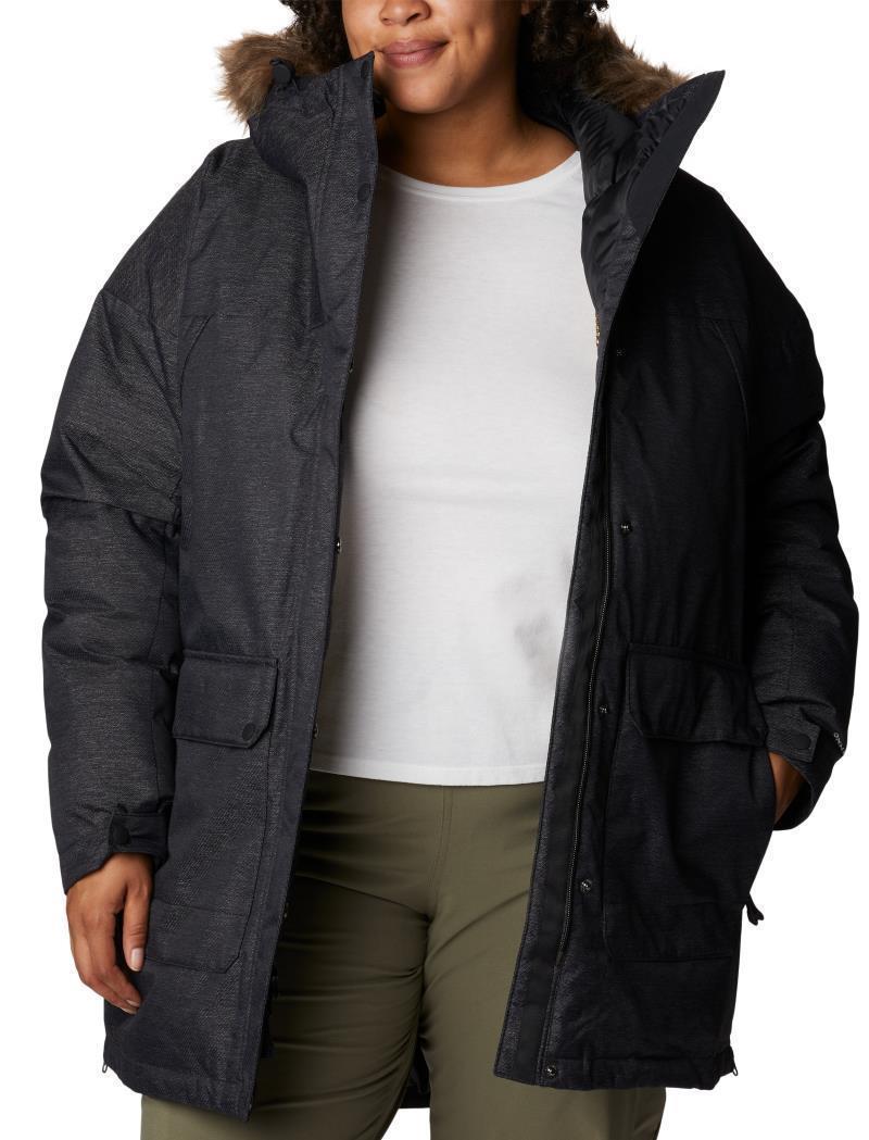 Mount SI Down Parka - Plus - Womens - Black 4