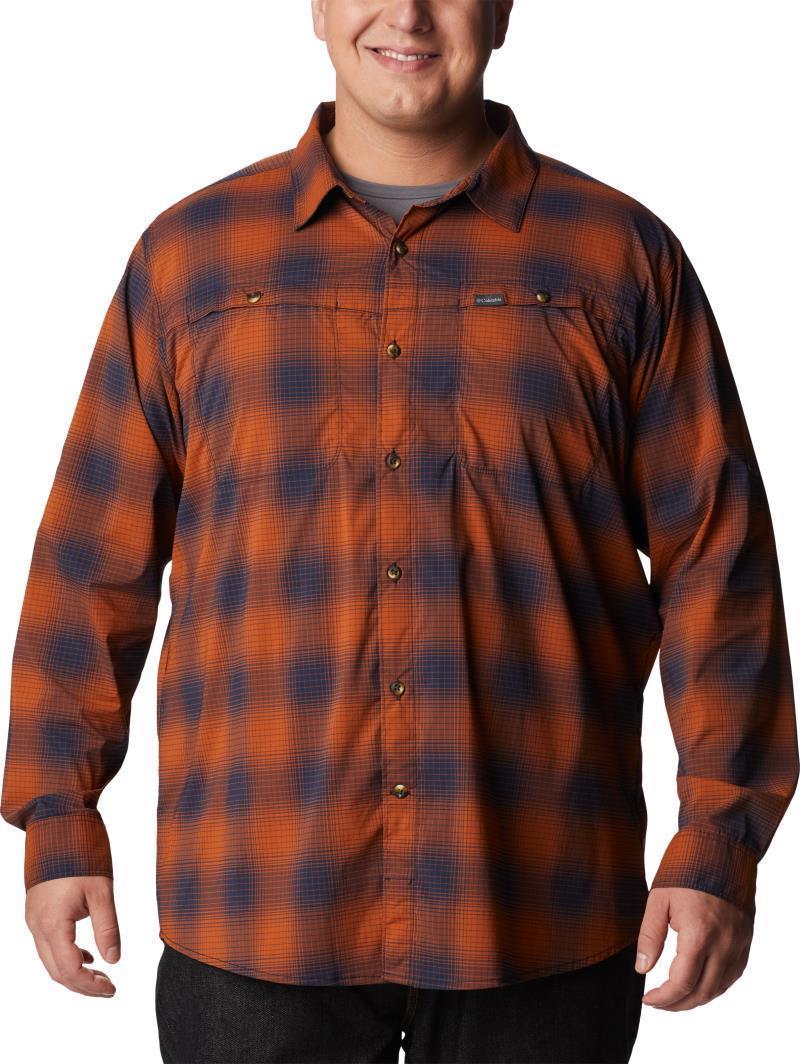 Newton Ridge II Plaid LS - Big - Mens - Warm Copper Soft Ombre 1