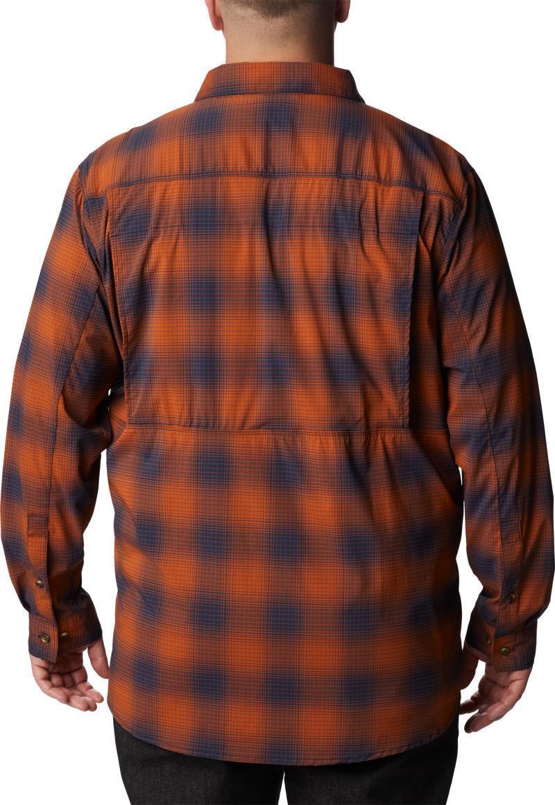 Newton Ridge II Plaid LS - Big - Mens - Warm Copper Soft Ombre 2
