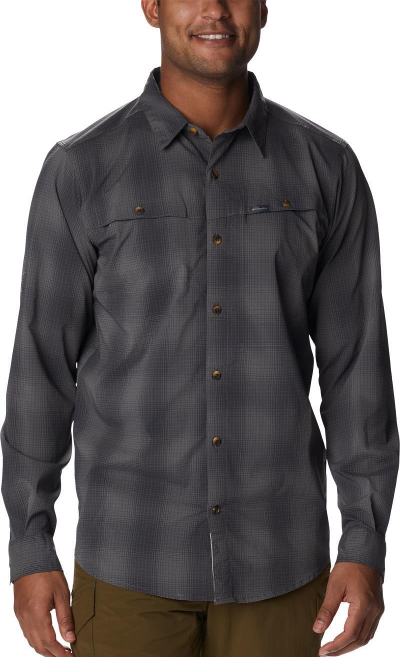 Newton Ridge II Plaid LS - Tall - Mens - City Grey Soft Ombre 1