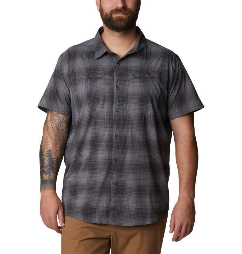 Newton Ridge Plaid SS - Big - Mens - City Grey Soft Ombre 1