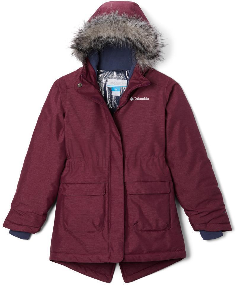 Nordic Strider Jacket - Youth Girls - Marionberry Heather 1