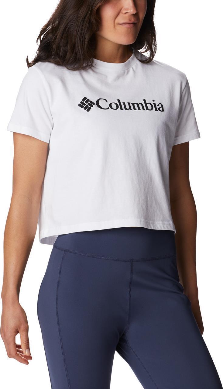 North Cascades Cropped Tee - Womens - White 4