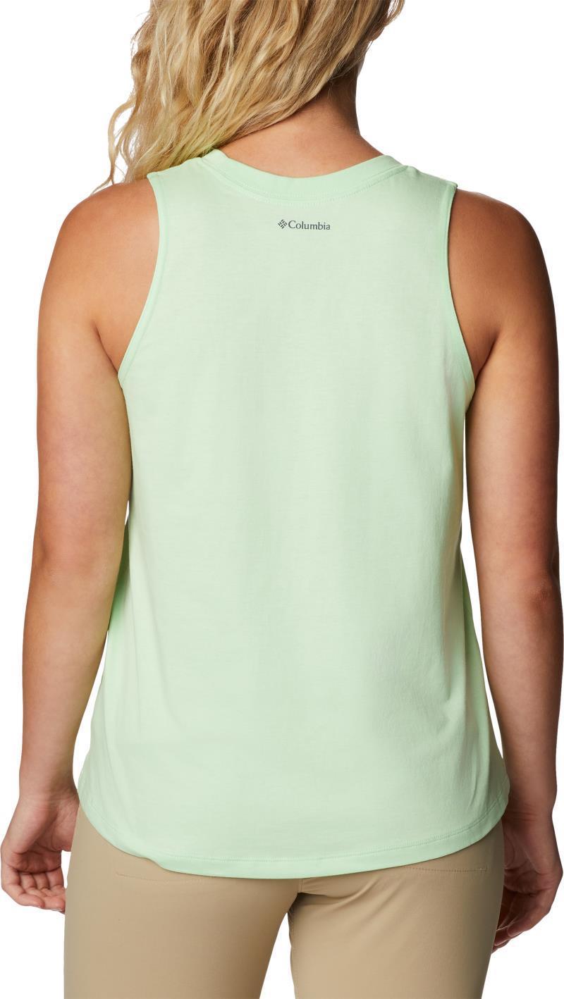 North Cascades Tank - Plus - Womens - Key West / Inverted Brand Graphic 2