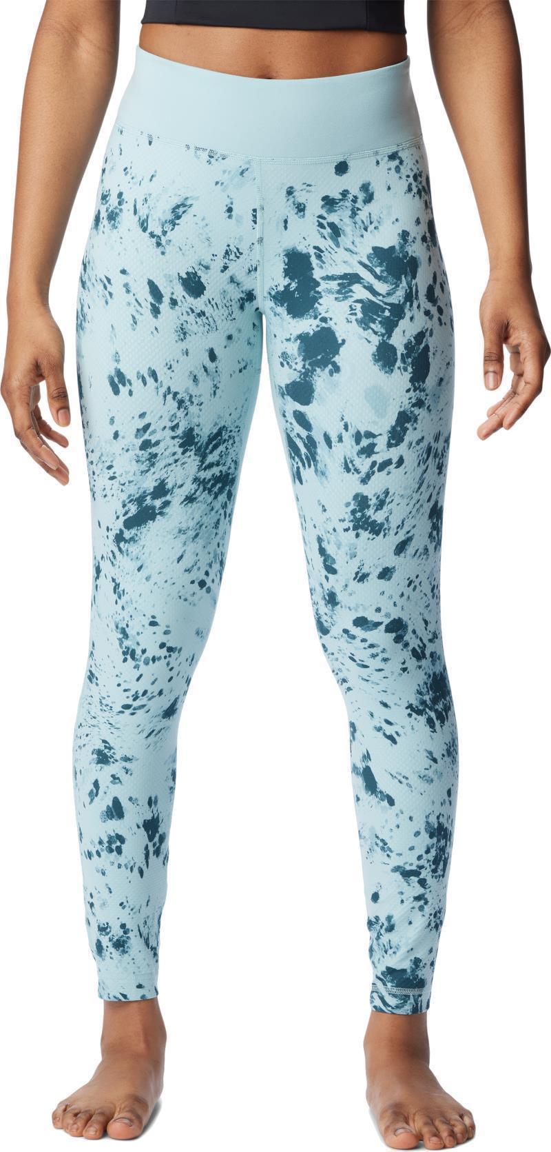 Omni-Heat Infinity Tights - Womens - Aqua Haze Flurries 1