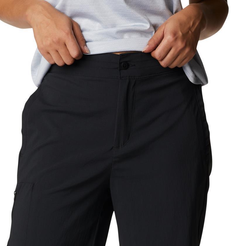 On The Go Long Shorts, 11" Inseam - Womens - Black 4