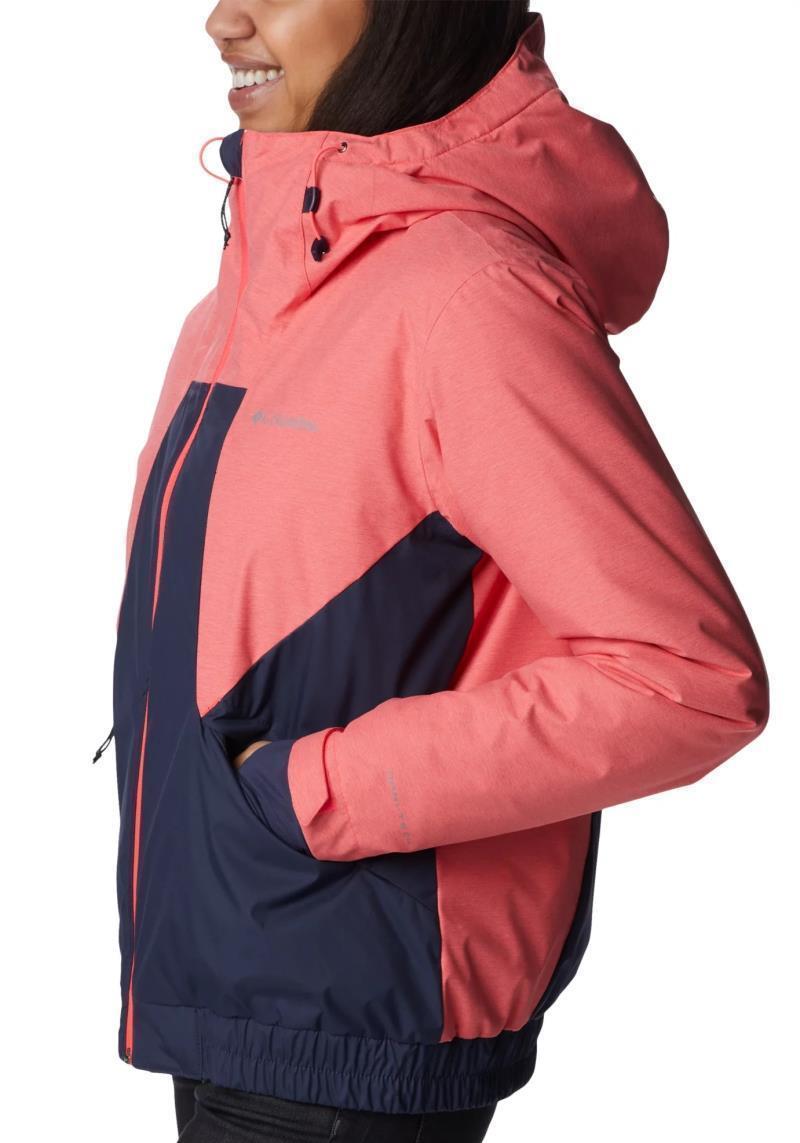 Oso Mountain Insulated Jacket - Womens - Nocturnal / Neon Sunrise 2
