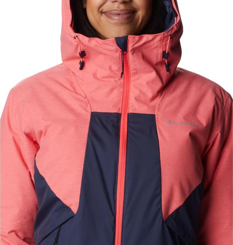 Oso Mountain Insulated Jacket - Womens - Nocturnal / Neon Sunrise 5