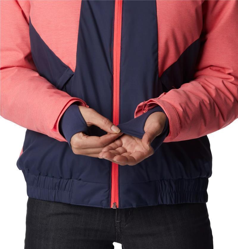 Oso Mountain Insulated Jacket - Womens - Nocturnal / Neon Sunrise 6