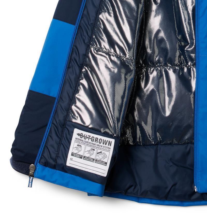 Oso Mountain Insulated Jacket - Youth Boys - Collegiate Navy / Bright Indigo 3