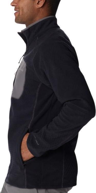 Outdoor Tracks Full Zip - Mens - Black / City Grey 2