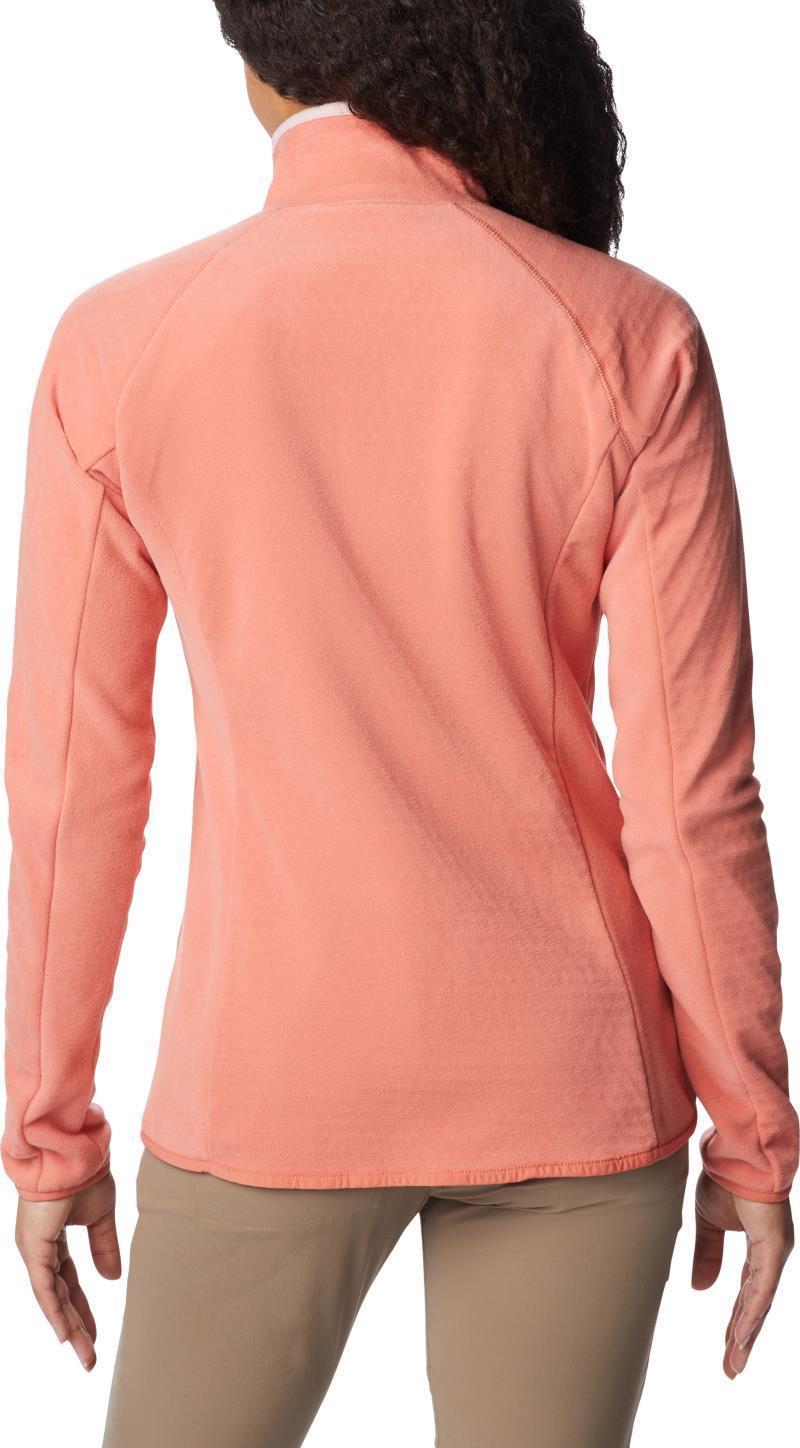 Outdoor Tracks Full Zip - Womens - Faded Peach / Dusty Pink 2