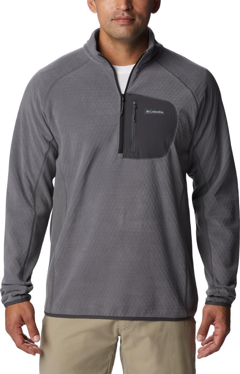 Outdoor Tracks Half Zip - Mens - City Grey / Shark 1
