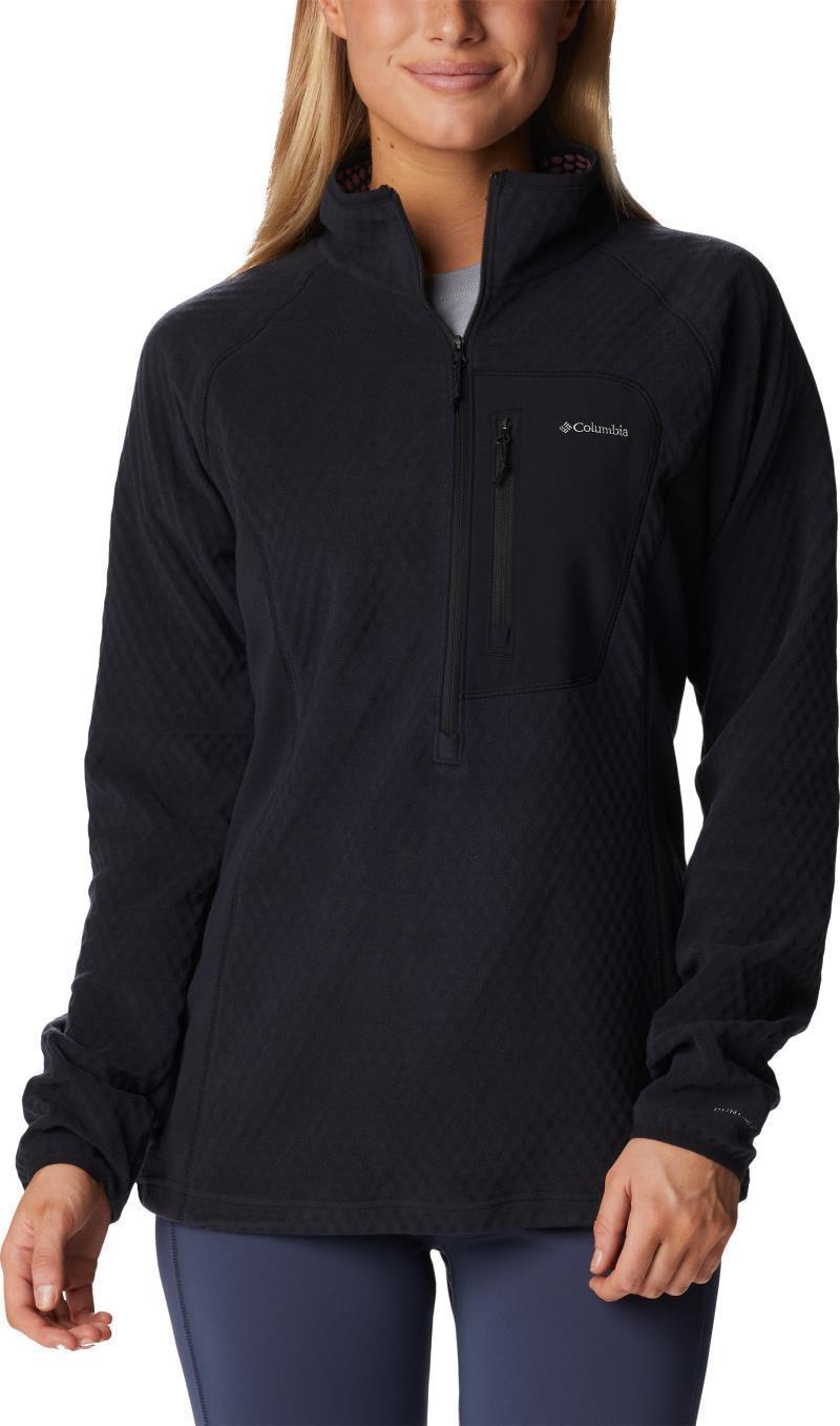 Outdoor Tracks Half Zip - Womens - Black 1