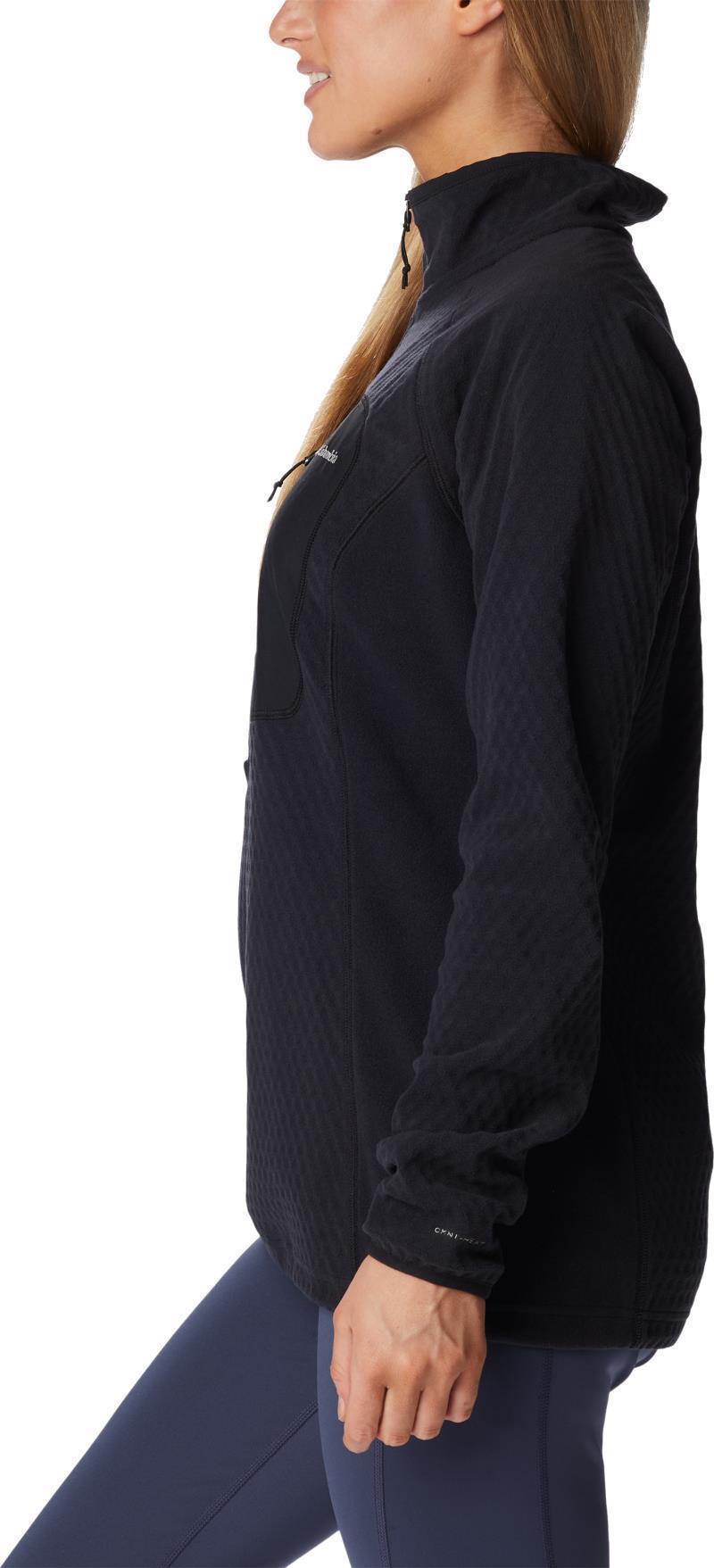 Outdoor Tracks Half Zip - Womens - Black 3
