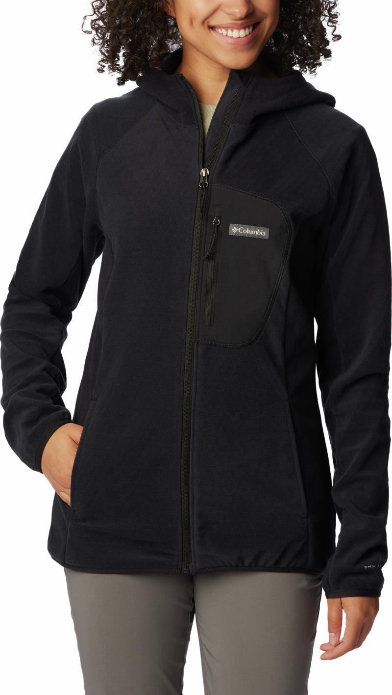 Outdoor Tracks Hooded Full Zip - Womens - Black 1