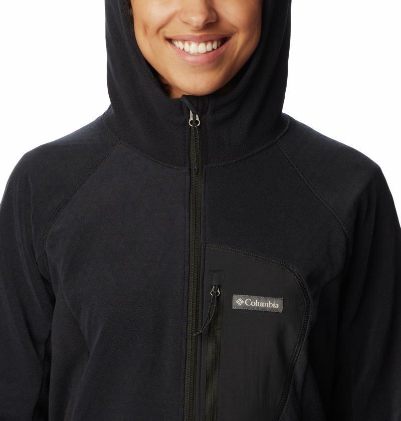 Outdoor Tracks Hooded Full Zip - Womens - Black 4