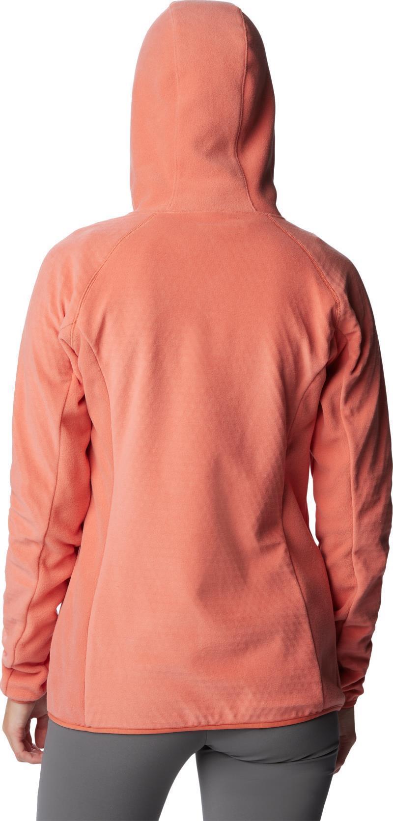 Outdoor Tracks Hooded Full Zip - Womens - Faded Peach / Dusty Pink 2