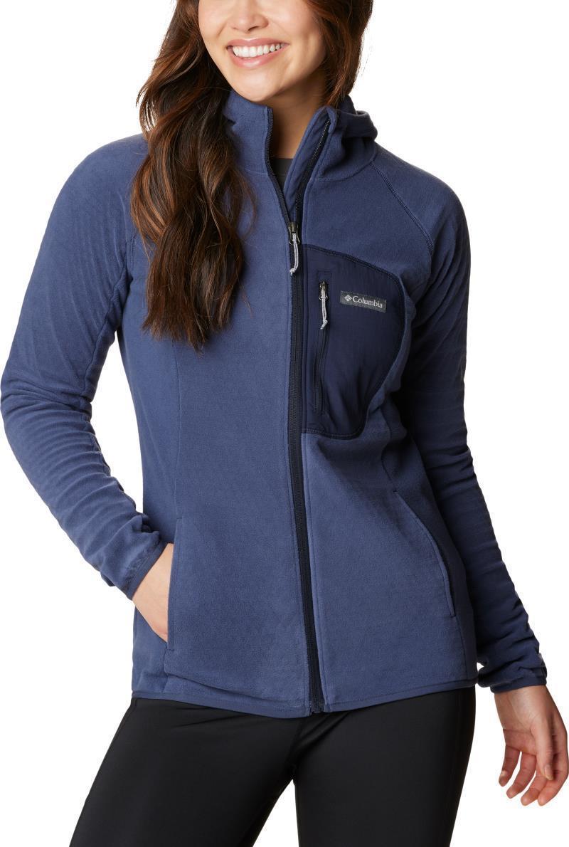 Outdoor Tracks Hooded Full Zip - Womens - Nocturnal / Dark Nocturnal 1