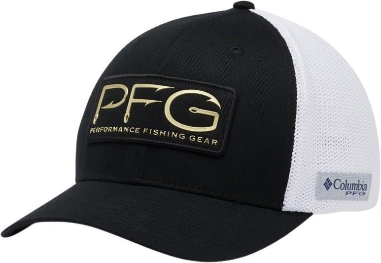 PFG Hooks Mesh Ball Cap - Black / Gold 1