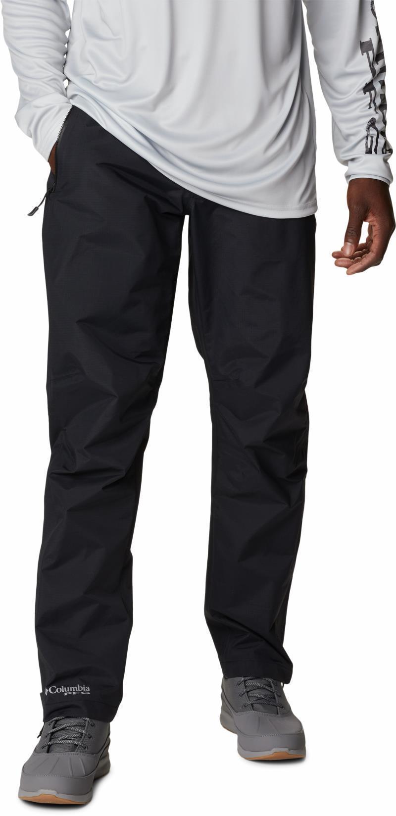 PFG Omni-Tech 3D Pants, 34" Inseam - Mens - Black 1