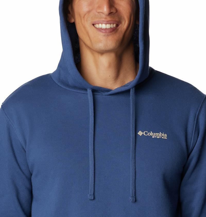 PFG Sleeve II Graphic Hoodie - Mens - Carbon / Ancient Fossil Logo 5