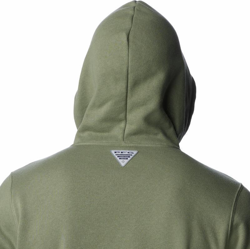 PFG Sleeve II Graphic Hoodie - Mens - Cypress / Cool Green Logo 3