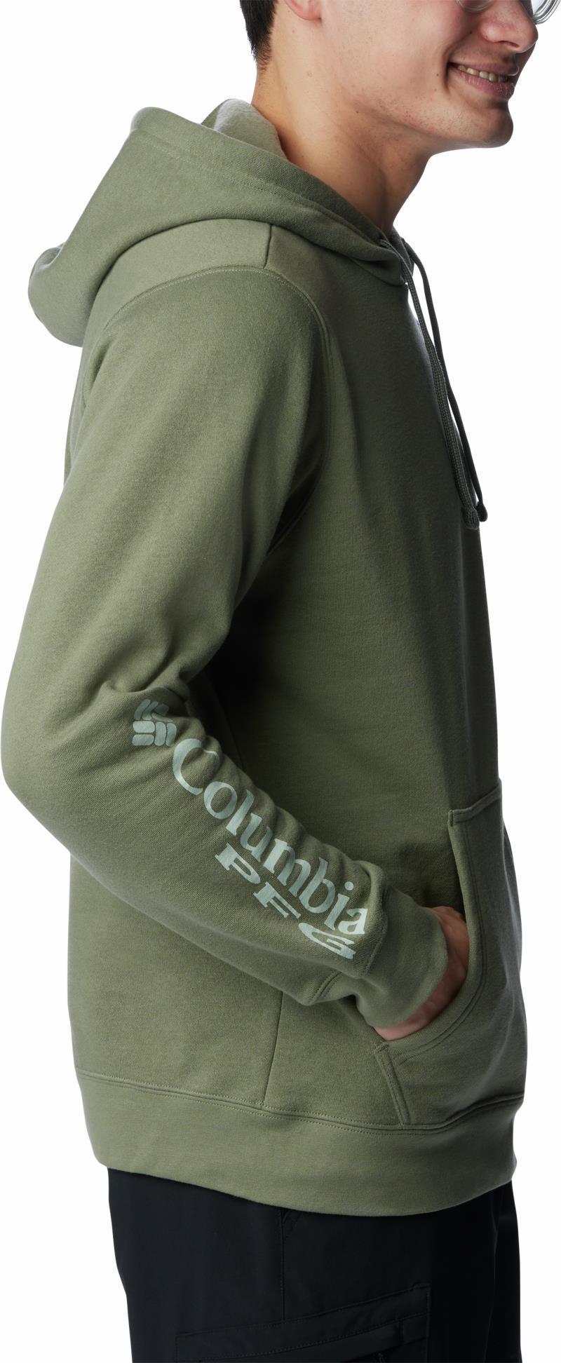 PFG Sleeve II Graphic Hoodie - Mens - Cypress / Cool Green Logo 5