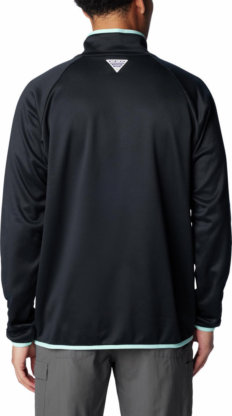PFG Terminal Fleece 1/4 Zip - Mens - Black / Gulf Stream 2