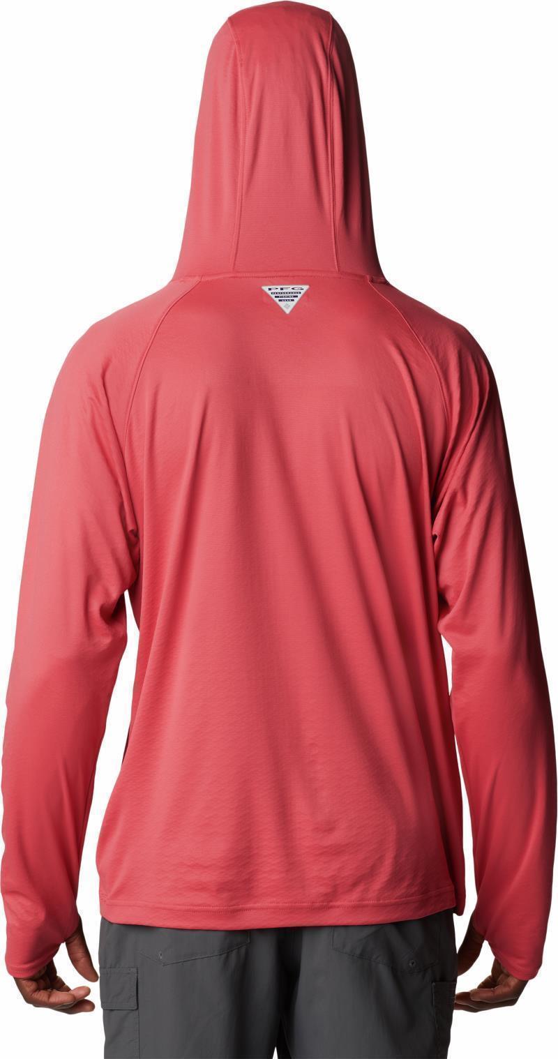 PFG Zero Rules Ice Hoodie - Mens - Sunset Red 2